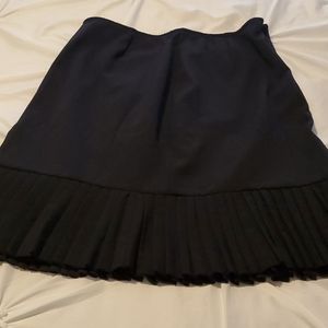Black business skirt women's large